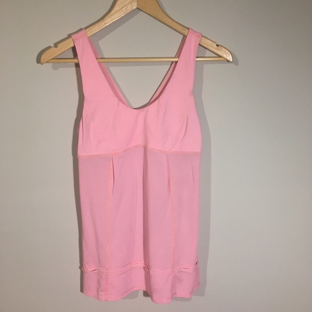 Lululemon Active Pink Tank Top